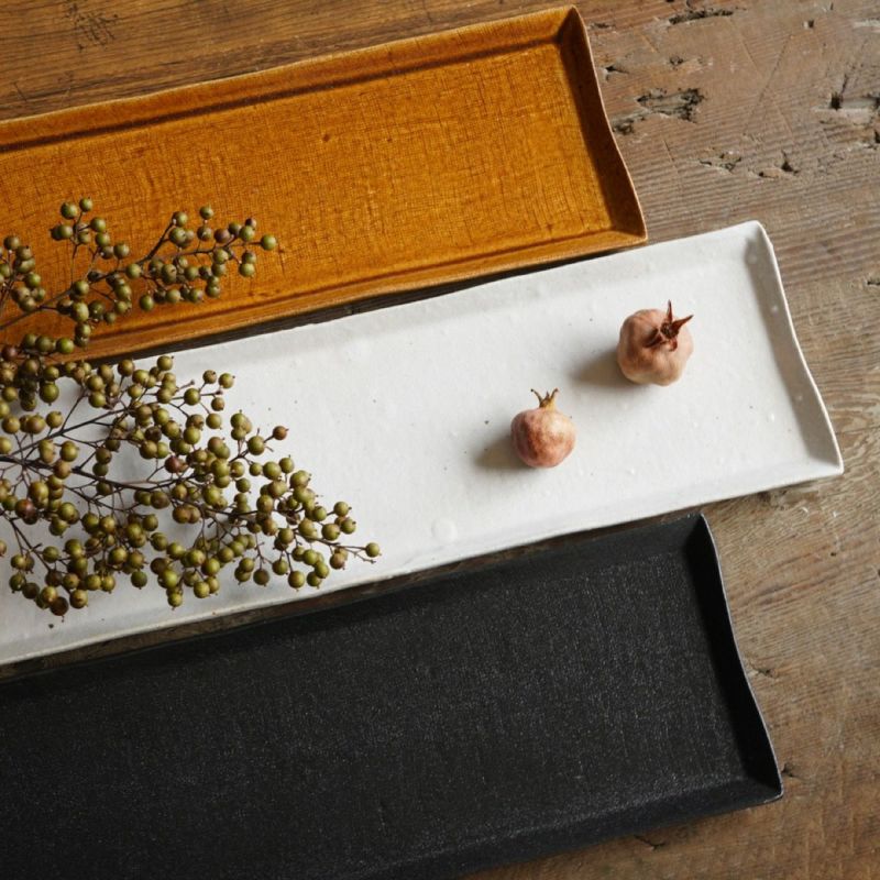 瀬戸焼（愛知県） 【瀬戸焼】アメ釉 サンマ皿〈1枚〉 |皿や鉢など和