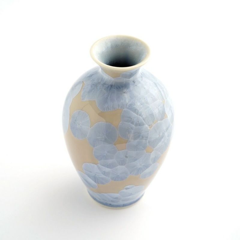 新品未使用 清水焼 たち吉 雲錦 応接揃 花瓶 灰皿 セット 昭和レトロ 花結晶 【京焼・清水焼】花結晶 お預け酒器（銀藤）〈徳利1個・ぐい呑2