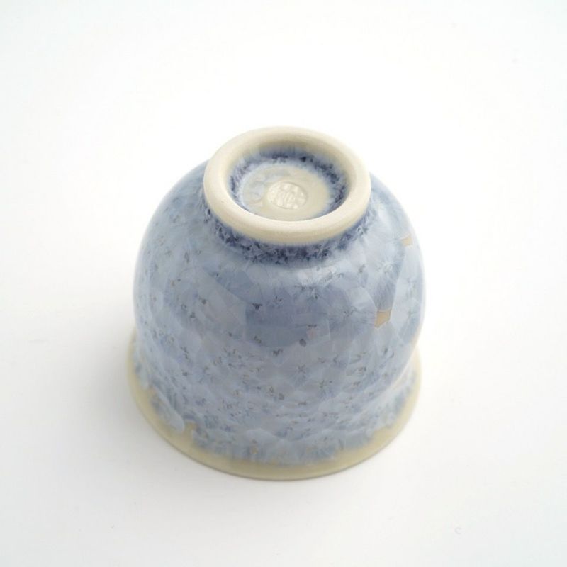 花結晶 【京焼・清水焼】花結晶 お預け酒器（銀藤）〈徳利1個・ぐい呑2