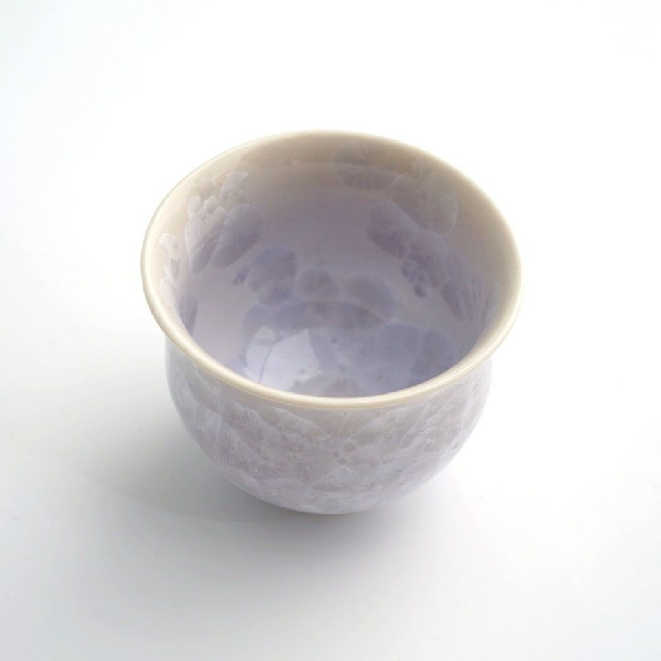 花結晶 【京焼・清水焼】花結晶 お預け酒器（紫・ピンク）〈徳利1個