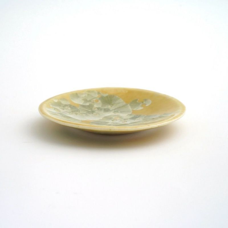 とうあん京焼　三草花　菓子皿 3枚セット 京焼・清水焼 土渕陶あん(陶あん窯) 白掛五草花楕円皿揃 – SEIKADO