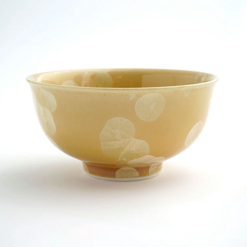 花結晶 【京焼・清水焼】花結晶 組茶碗（銀花・金花）〈2個〉 |皿や鉢