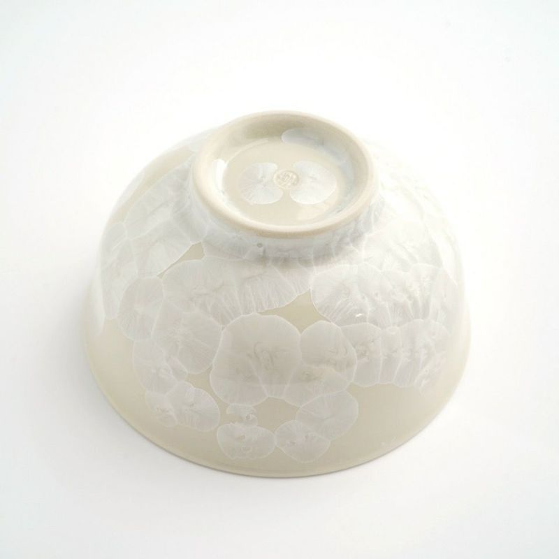 花結晶 【京焼・清水焼】花結晶 組茶碗（青・白）〈2個〉 |皿や