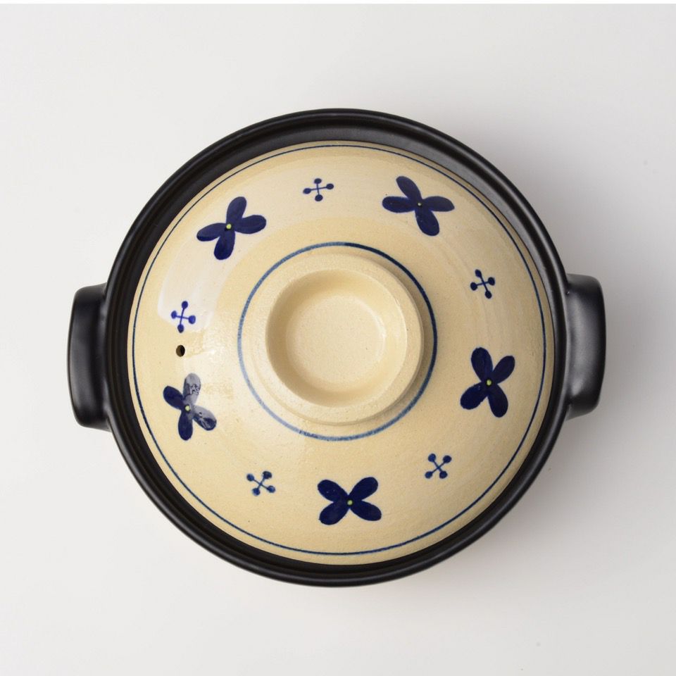 シリーズ以外・その他 はなはな 土鍋（8号）〈1個〉 四日市萬古焼 |皿  