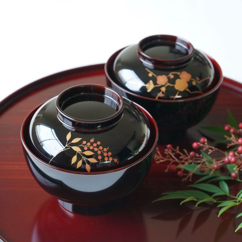 越前塗　雑煮椀 越前 食洗機対応 福来雑煮椀 – 漆器 高翆