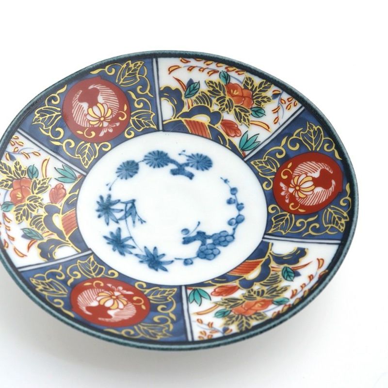 美濃焼セール 【美濃焼SALE】錦彩古伊万里 小皿揃〈5枚〉 |皿や鉢など