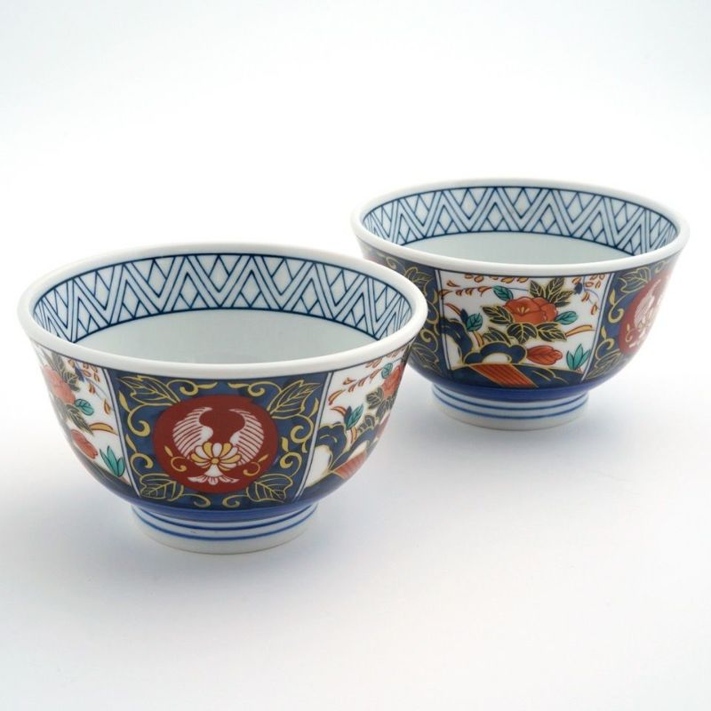 美濃焼セール 【美濃焼SALE】錦彩古伊万里 大丼ペア〈2個〉 |皿や鉢