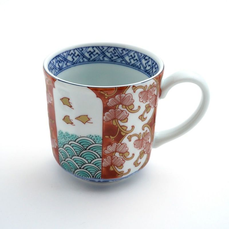 美濃焼セール 【美濃焼SALE】染錦古伊万里 ペアマグカップ〈2個〉 |皿