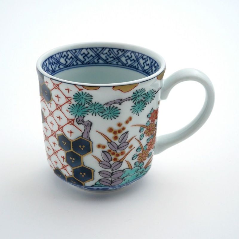 美濃焼セール 【美濃焼SALE】染錦古伊万里 ペアマグカップ〈2個〉 |皿