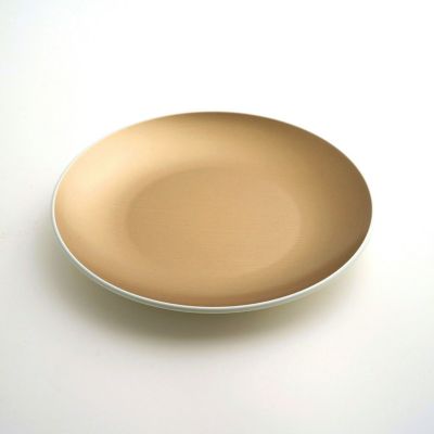 シリーズ以外・その他 SHIRONERI プレート シャンパンゴールド〈1枚