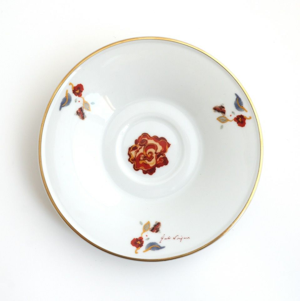 蜷川有紀×たち吉 蜷川有紀 カオスの薔薇 Pair Coffee set〈2組〉 |皿や