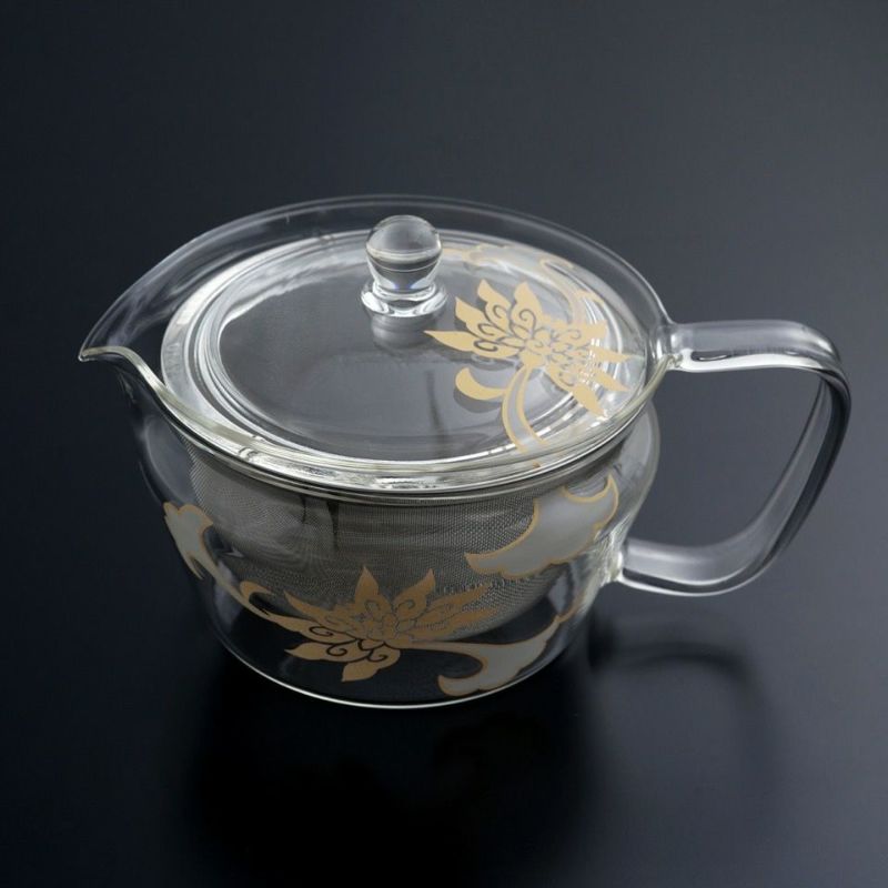HARIO×たち吉 HARIO×たち吉 茶茶急須 禅・湯呑セット 京唐草