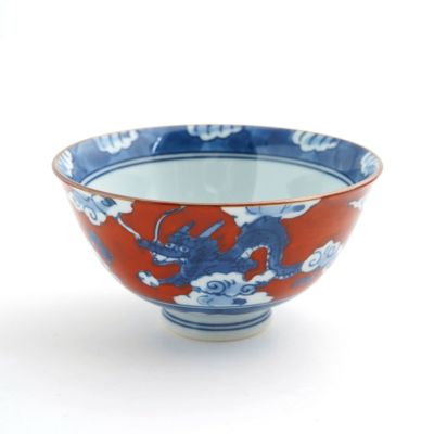 お茶碗 砥部焼 お茶碗 陶器 和風 くらわんか茶碗M 小花散らし 使い
