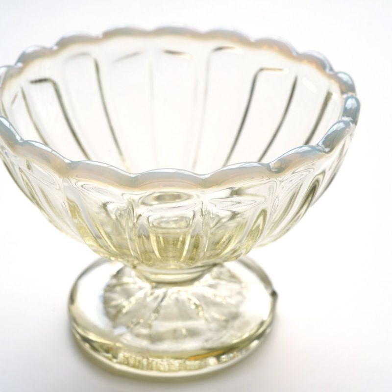 廣田硝子 【廣田硝子】雪の花 丸フラッペ 古代色〈1個〉 |皿や鉢など和