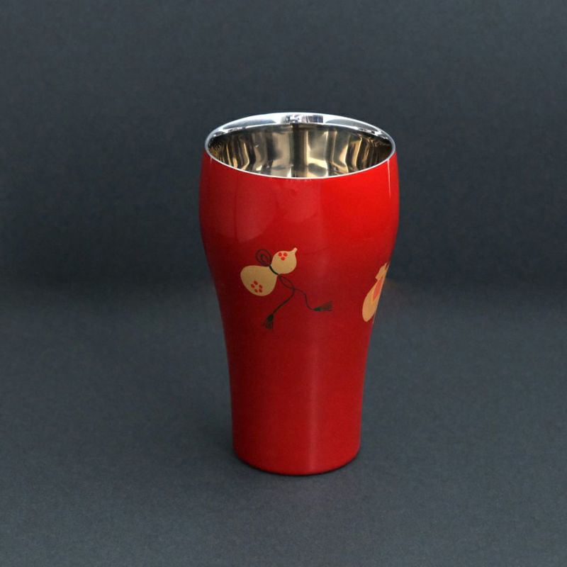 牡丹唐草二段重箱 河和田塗.越前漆器 新品未使用