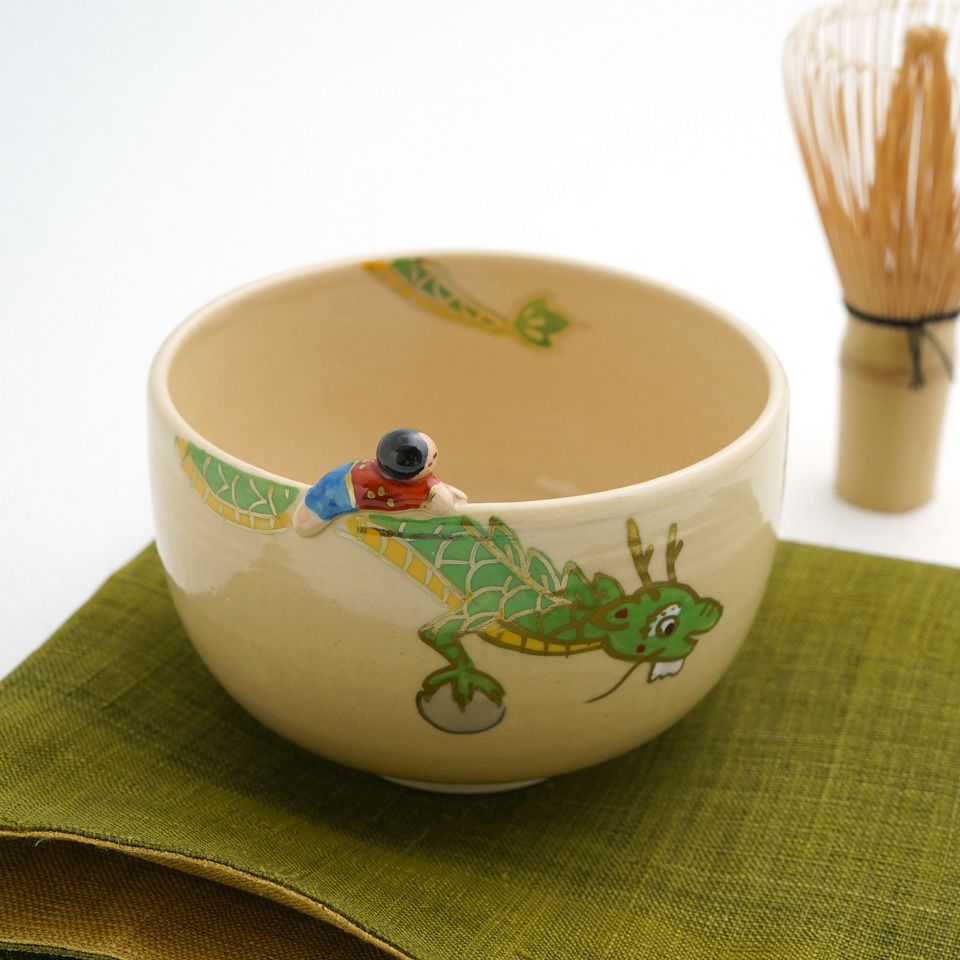 京焼・清水焼（京都府） 【京焼・清水焼】龍 抹茶碗〈1個〉 |皿や鉢