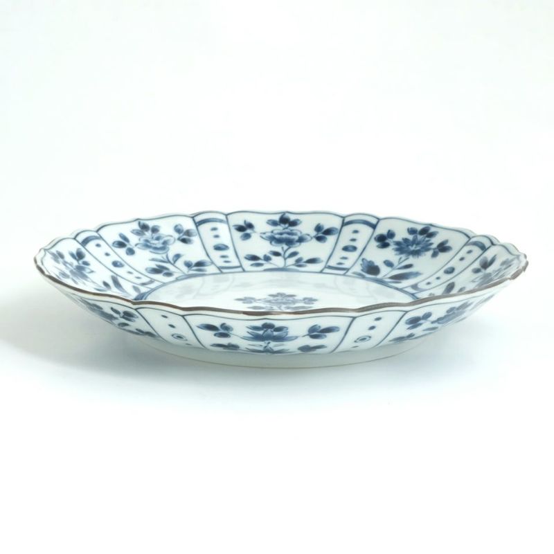 シンプルがいい 中国清代末 印判手 清楚な皿 民藝の魅力 割れ、カケなし シンプルがいい 中国清代末 印判手 清楚な皿 民藝の魅力