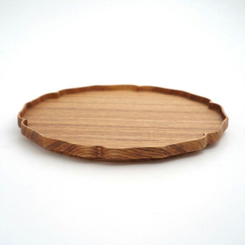 和モダン漆器 【越前塗】towan Forest 木皿 20cm HANA [花]〈1枚〉 |皿