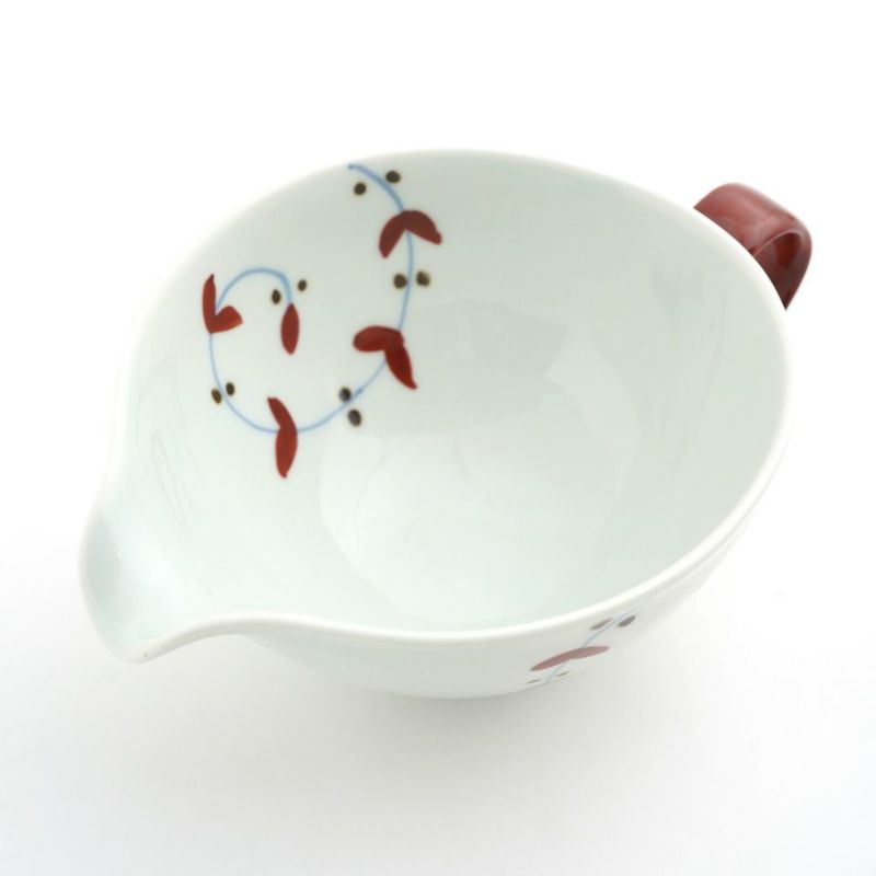 皓洋窯（こうようがま） 【皓洋窯】錦錆唐草リーフ 片口マルチカップ