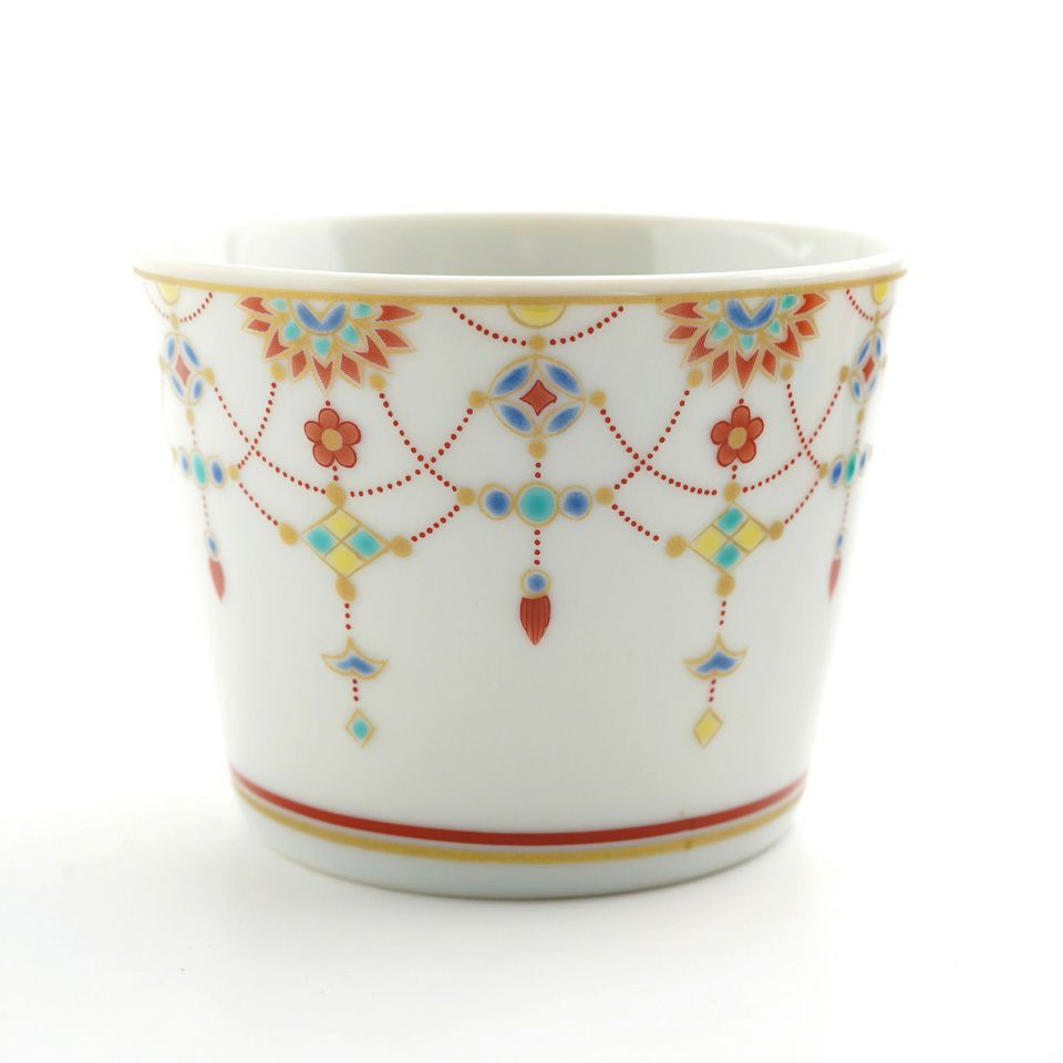 九谷焼（石川県） 【九谷焼】瓔珞文 カップ〈1個〉 |皿や鉢など和食器