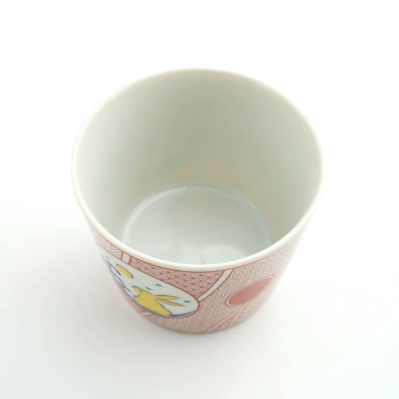九谷焼（石川県） 【九谷焼】うさぎ カップ〈1個〉 |皿や鉢など和食器