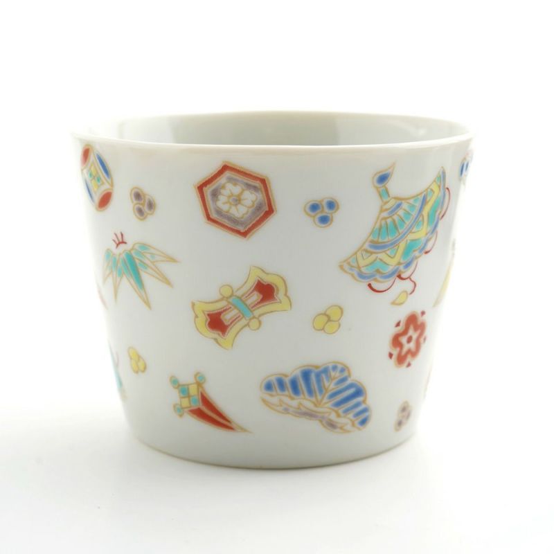 九谷焼（石川県） 【九谷焼】宝尽くし カップ〈1個〉 |皿や鉢など和