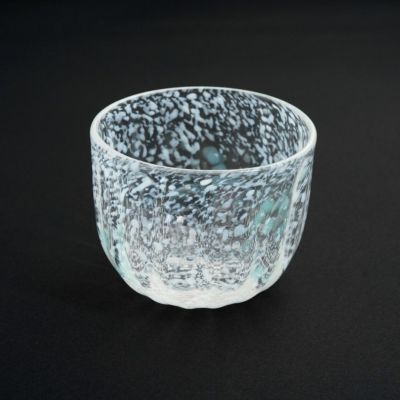 花結晶 【京焼・清水焼】花結晶 三寸皿（茶）〈1枚〉 |皿や鉢