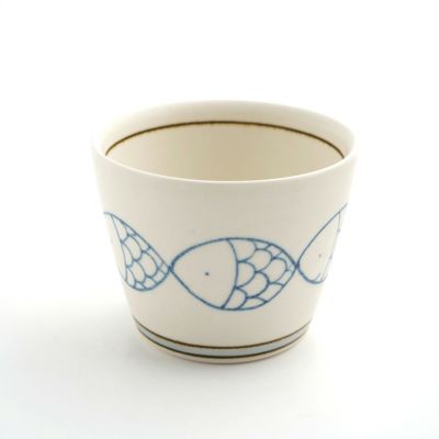 【砥部焼 すこし屋】さかな そばちょこ〈1個〉