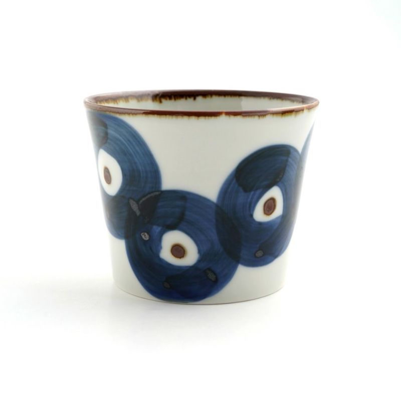 波佐見焼・三川内焼（長崎県） 【波佐見焼】錆染丸紋 そば猪口〈1個