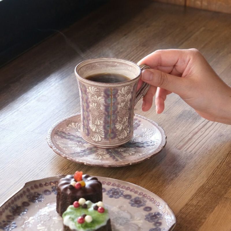 森里陶楽 紫彩華紋（もりさととうらく しさいかもん） 【森里陶楽】紫