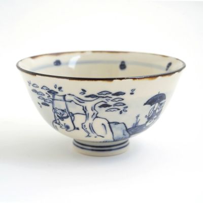 【Shima.】猫山水ご飯茶碗A〈1個〉