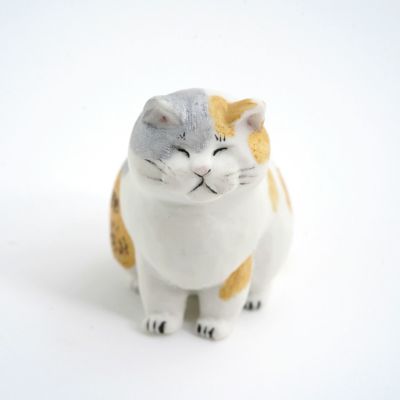 【Shima.】置物(三毛猫)〈1個〉