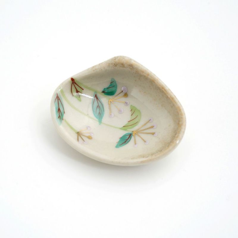 京焼・清水焼（京都府） 【京焼・清水焼】秋の七草 貝箸置〈5個〉 |皿