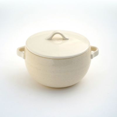 シリーズ以外・その他 味楽 レンジごはん鍋（白）〈1個〉 四日市萬古焼