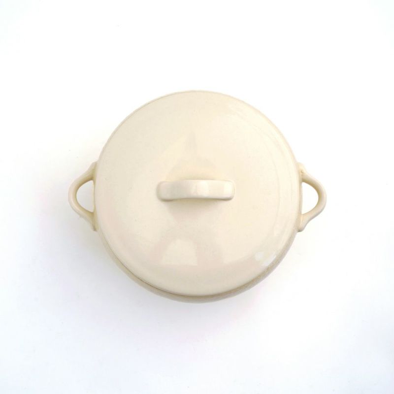 シリーズ以外・その他 味楽 レンジごはん鍋（白）〈1個〉 四日市萬古焼