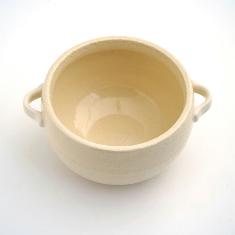 シリーズ以外・その他 味楽 レンジごはん鍋（白）〈1個〉 四日市萬古焼