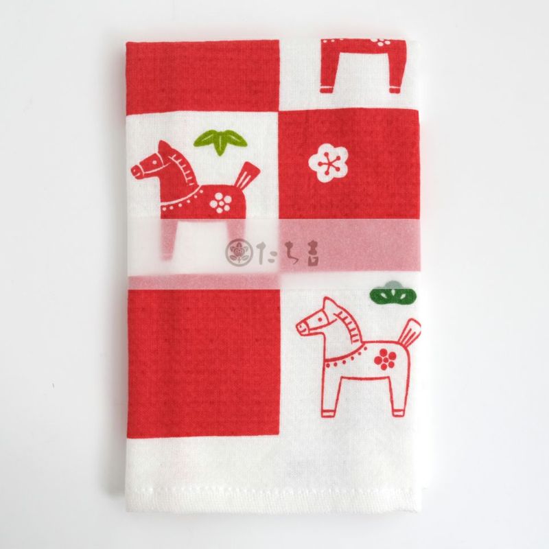 干支 干支市松 午 おふきん〈1枚〉 |皿や鉢など和食器の通販は京都の