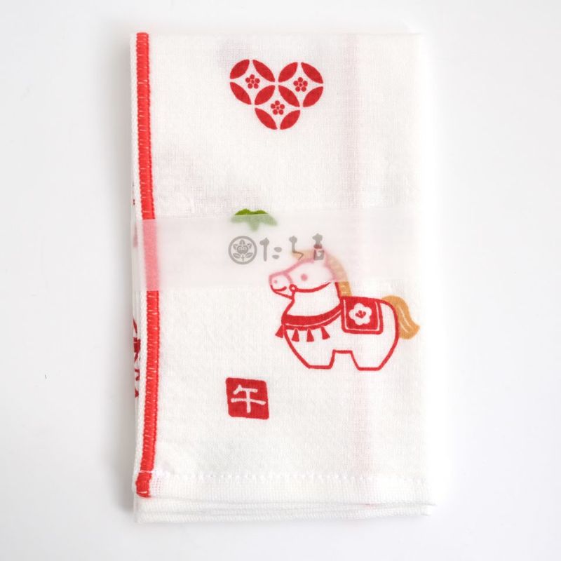 干支 干支 午 おふきん〈1枚〉 |皿や鉢など和食器の通販は京都のたち吉