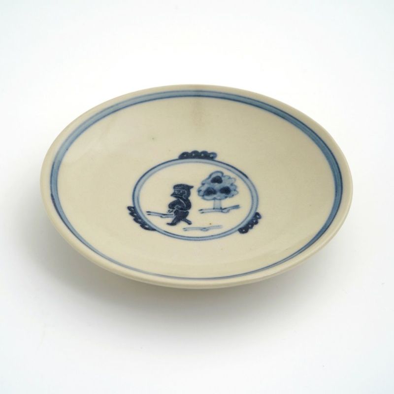 吉村尚子（よしむらなおこ） 【吉村尚子】桃と猿〈1枚〉 |皿や鉢など和