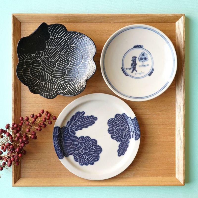 吉村尚子（よしむらなおこ） 【吉村尚子】風花 黒S〈1枚〉 |皿や鉢