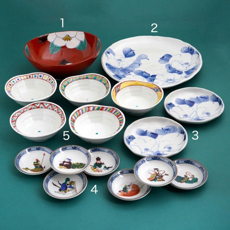 産地 2026新春福箱 九谷焼 3万円セット |皿や鉢など和食器の通販は京都