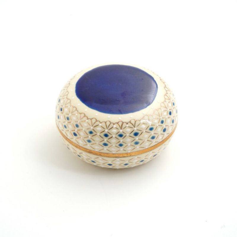 松村かなこ（まつむらかなこ） 【松村かなこ】京金彩 蓋物（中）1〈1個