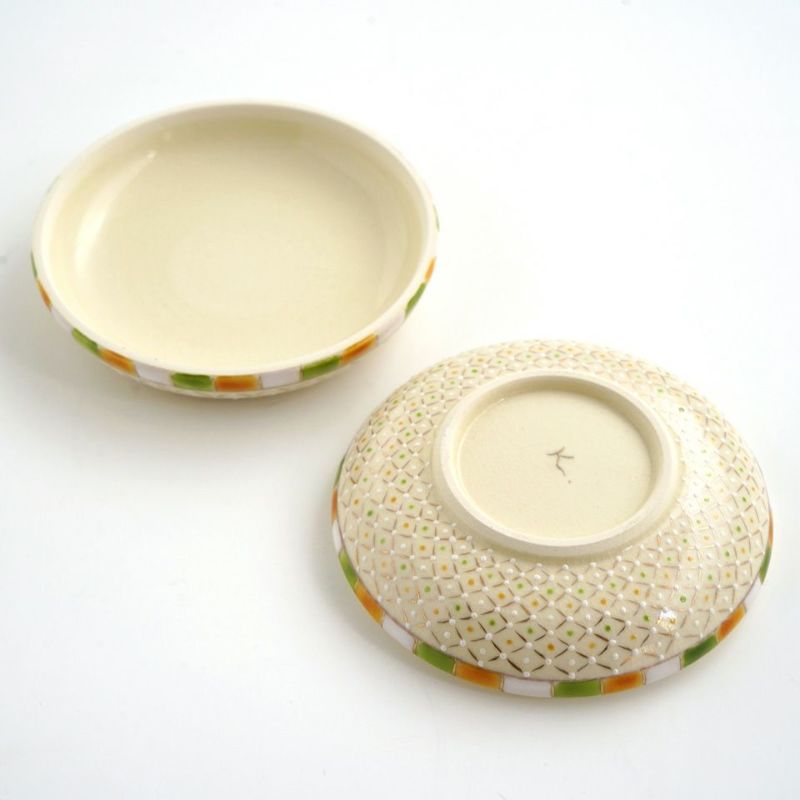 松村かなこ（まつむらかなこ） 【松村かなこ】京金彩蓋物（大）1〈1個