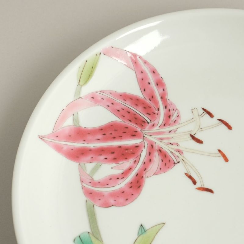 元女貴之（がんにょたかゆき） 【元女貴之】鬼百合7寸皿B〈1枚〉 |皿