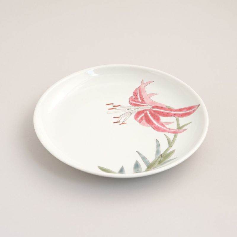 元女貴之（がんにょたかゆき） 【元女貴之】鬼百合7寸皿C〈1枚〉 |皿