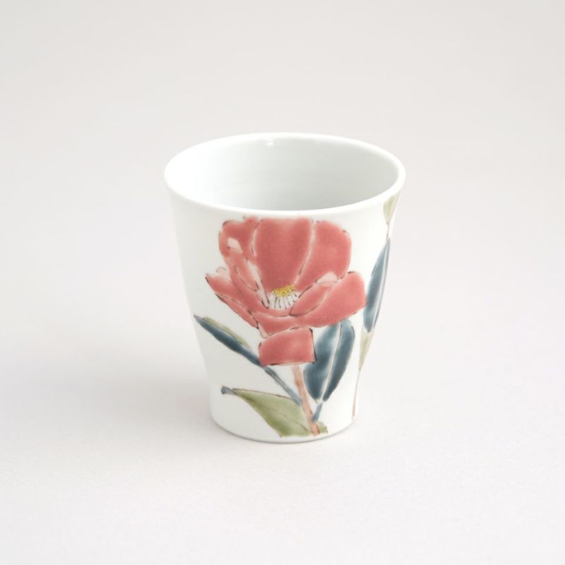 元女貴之（がんにょたかゆき） 【元女貴之】椿湯呑み〈1個〉 |皿や鉢