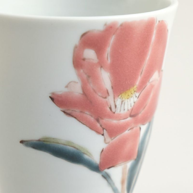 元女貴之（がんにょたかゆき） 【元女貴之】椿湯呑み〈1個〉 |皿や鉢