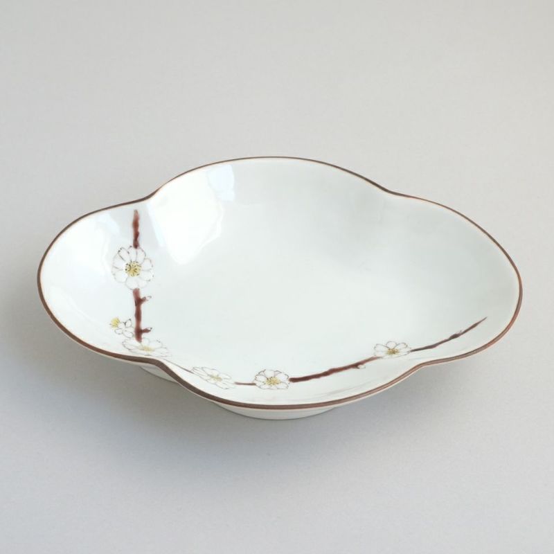 元女貴之（がんにょたかゆき） 【元女貴之】梅7寸モッコ皿B〈1枚