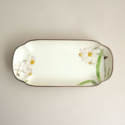 元女貴之（がんにょたかゆき） 【元女貴之】水仙新つきだし皿〈1枚