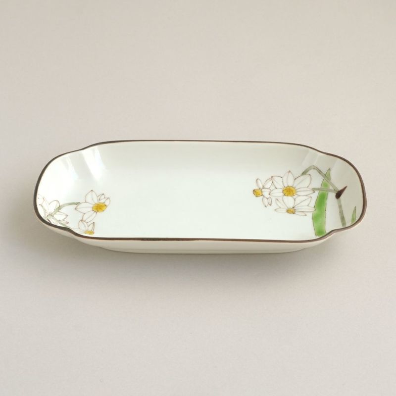 元女貴之（がんにょたかゆき） 【元女貴之】水仙新つきだし皿〈1枚